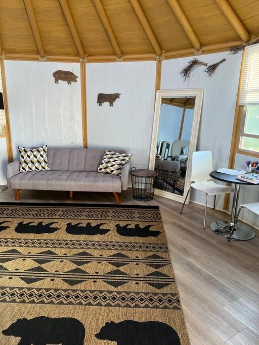 Вилла Glamping-Sky Dome Yurt-Tiny House-2 By Lavenders Field Valley Center Экстерьер фото